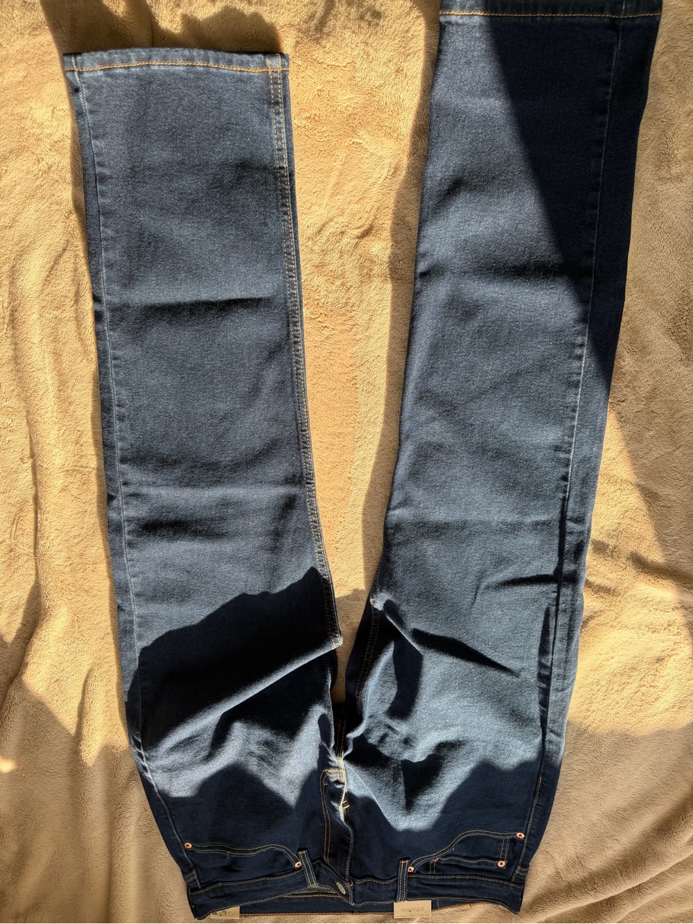 Levi's Men's Straight Jeans in Dark Blue Wash